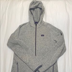 Women’s Gray Patagonia Hooded Better Sweater